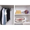 Quality Black Wooden Hangers - Slightly Curved Hanger Set of