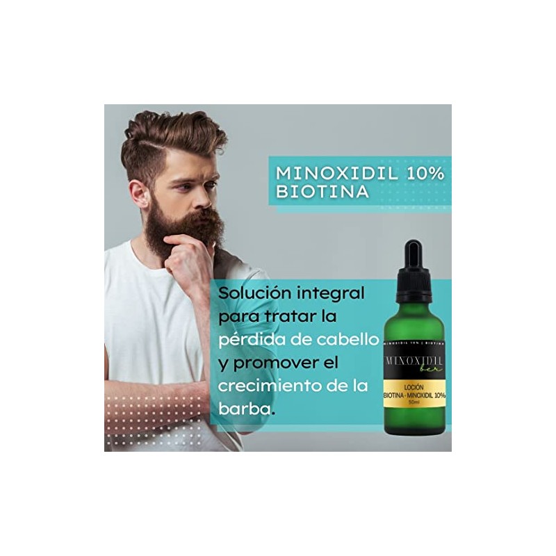 Tratamiento para cabello y barba unisex 10% con Biotina 2