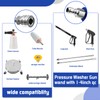 Boltigen 22inch Pressure Washer Extension Wand, 1/4'' Quick Connect High