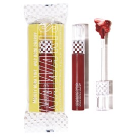 NAWAKIS [Never Fall! Plump Tint Trip★TWICE NAYEON & MOMO-chan Color ★] Produced by K-Pop Idol Charismatic Makeup Artist "Wong Jongyo"! Cherry: