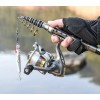 Unbranded 2.1M Carbon Fiber Telescopic Fishing Rod Portable Travel Spinning