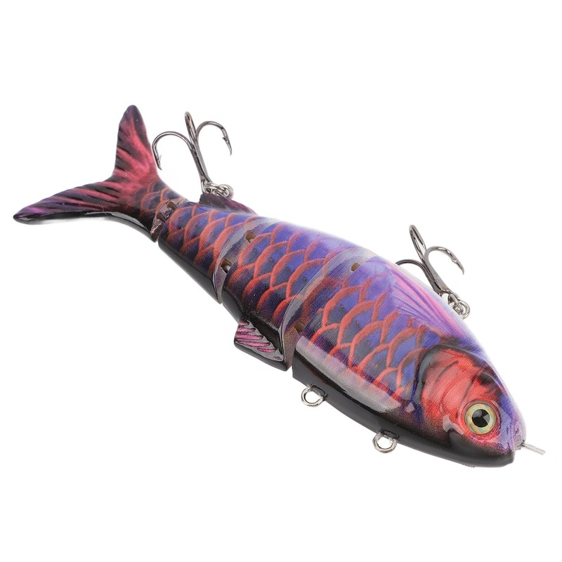 Robotic Swimming Fishing Bait Multi Jointed USB Rechargeable Electric Fishing