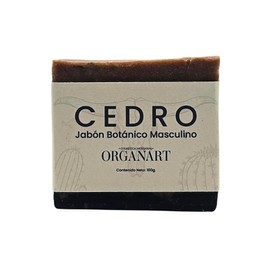 Organart Jabón Facial Natural con Tepezcohuite y Carbón Activado  Con Tepezcohuite, Carbón Activado, Control de Grasa, Regeneración Post-Afeitado     