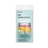 Fillimilli Hair Rubber Band (Black & Brown/Pastel) 140P - Black/Brown