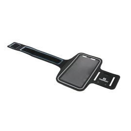 DFV mobile - Armband Berufsausrüstung Armbandtasche Sport Reflektierende Wasserabweisende aus Neopren für Emporia Smart.5 (2021) - Schwarz