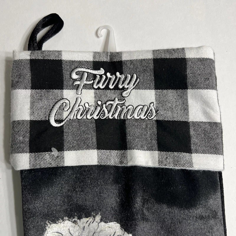 ASPCA White Poodle Christmas Stocking ASPCA New With Tag Dog