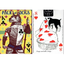 artiphany Pack of Dogs v2 Playing Cards Poker Size Deck USPCC Custom Limited New Sealed