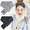Heated Scarf Soft Washable Electric Heating Scarf USB Powered 3