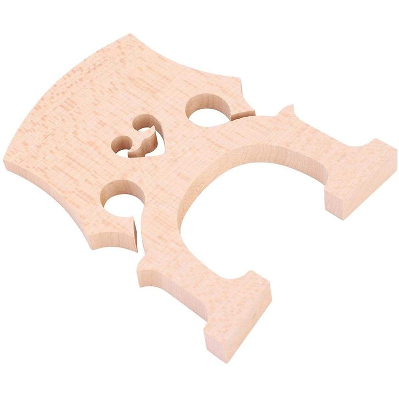 Alnicov Cello Bridge Maple Wood Cello Bridge for 4/4 Cello