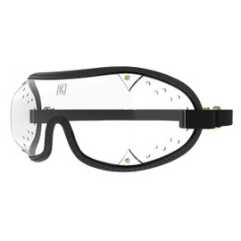Kroop's Boogie Goggles - Lightweight Eye Protection for Active Lifestyles. Black/Clear