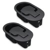 Recliner Replacement Parts,2PCS Universal Black Metal Pull Recliner Handle,Sofa Chair