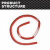 CNNELL New Performance Hood Rubber Seal Compatible with Chevy C5