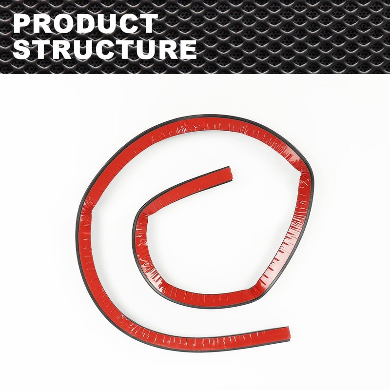 CNNELL New Performance Hood Rubber Seal Compatible with Chevy C5