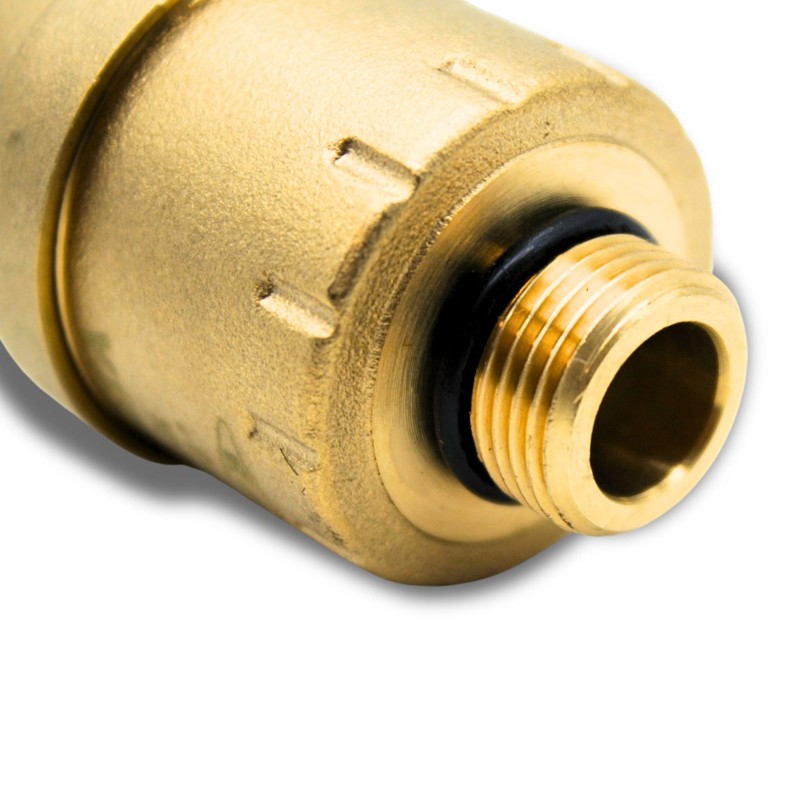 DOJA Barcelona Automatic Quick Bleeder Side Outlet 3/8 Inch Brass