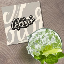 Unbranded Colorado USA State Slogan 4'' X 4'' Square Wooden Coaster