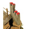 Bertoni Wooden Mountain Lake with Bridge and Tree, Wood, Multi-Colour,