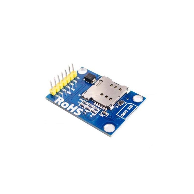 TECNOULAB SIM800L V2.0 5V Quadband GSM GPRS Wireless Module with