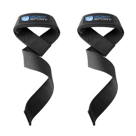 62cm/24.4in Weight Lifting Straps EVA Padded Bodybuilding Strength Training Wrist Straps Heavy Weight Lifting Deadlifting Support Exercise Gym Straps Grip Lifts