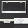 KA T304 Chrome Polished Maybach Logo Laser Etched Engraved license