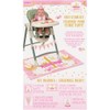 Stunning Pink & Gold First Birthday High Chair Decorating Kit