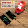 Rechargeable Spotlight Power Tool Lithium Battery Charging Lamp with USB