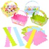DERAYEE Pack of 12 Easter baskets, gift baskets, Easter gift