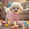 Dog Sweater Dog Clothes Heart Puppy Sweaters Dog Christmas Sweater