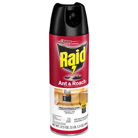 Raid Ant & Roach Killer Spray For Listed Bugs, Keeps Killing for Weeks, Fragrance Free, 20 oz