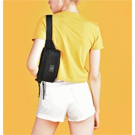 HotStyle 521s Fashion Fanny Pack, Small Waist Bag for Hiking, Cross Body Style Cute for Women, Kids & Girls, Black