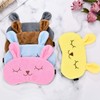 iwobi Pack of 5 Cute Rabbit Eye Mask Women's Sleep
