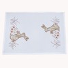 Raebel OHG Apolda Appliqué Easter Hare Tablecloth with Light Brown