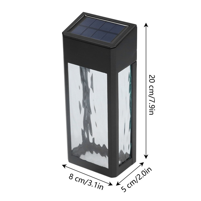 Solar Deck Light Multifunction Aluminum Outdoor Fence Lights for Outdoor