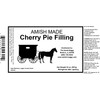 Amish Pie Filling Cherry - TWO 32 Oz Jars