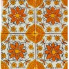 Escanver 60 Piezas Azulejo Talavera 10cm Diferentes Colores Confeti