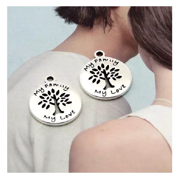 Fashion Jewelry Small TREE OF LIFE LOVE Pendant On German