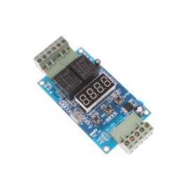 NOYITO 30-Step Programmable Time Relay Control Board Multi-Segment Setting ON Off Switch Multi-Group Timing 2-Channel Control Board (24V)