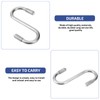 STOBAZA Stainless Steel s Hooks 5mm Thick 10 Pack Versatile