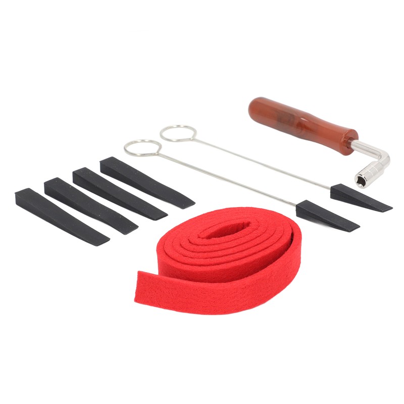 Piano Tuning Tool Temperament Strip Tuner Spanner Silicone Forks Mute