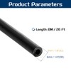 PATIKIL 26 Ft(8M) Rubber Tubing, 1/8"(3mm) ID x 1/4"(6mm) OD