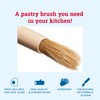 Tala Wooden Pastry Brush - Basting Cooking Brush - Ideal