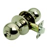 bala key lockable door knob set satin stainless steel -