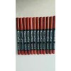 Set 12 Delineadores Labiales Tonos Intensos Acabado Fino