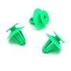 VVO Fasteners Plastic Interior Pillar Trim Clip, Green (Pack of