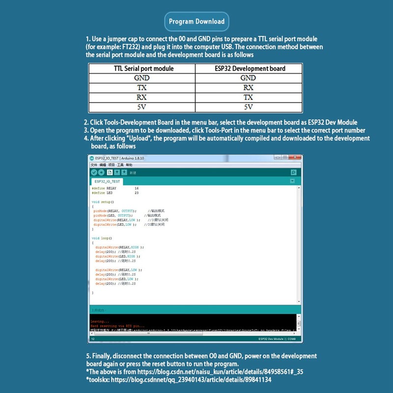 Fafeicy 8 Channel Relay Module WiFi Wireless Control BLE Development