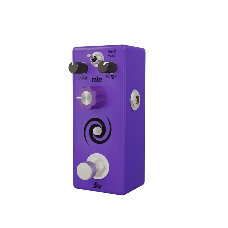 ISET Analog Galaxy Flanger Pedal for Electric Guitar Bass True