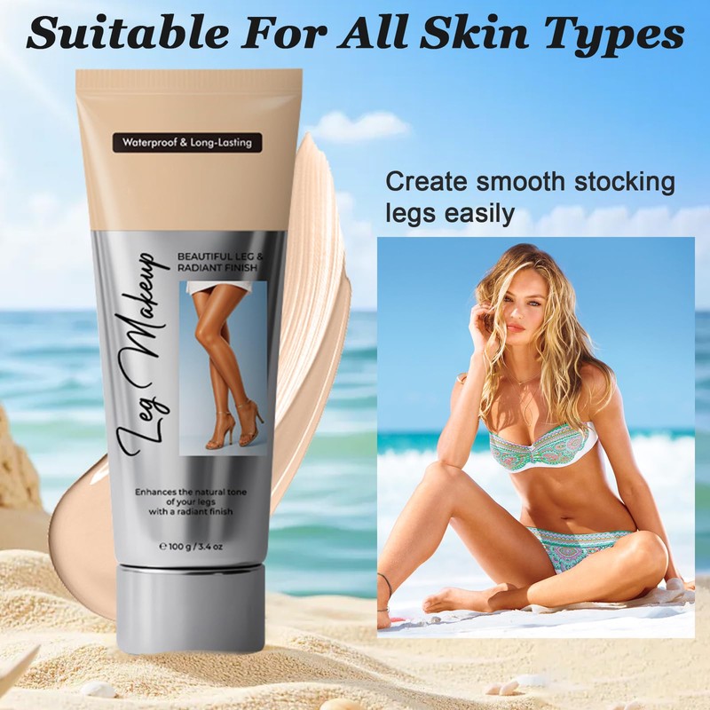 Leg Makeup Waterproof, No Transfer Leg Make Up to Cover