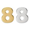 PinMart Number Eight 8 Lapel Pin Anniversary Birthday Number Jewelry