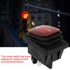 4pcs Black Indicator Switch, Traffic Light Rocker Switch Suitable for