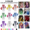 Purple Hair Dye Stick,Washable Hair Chalk for Women,Temporary Hair Color
