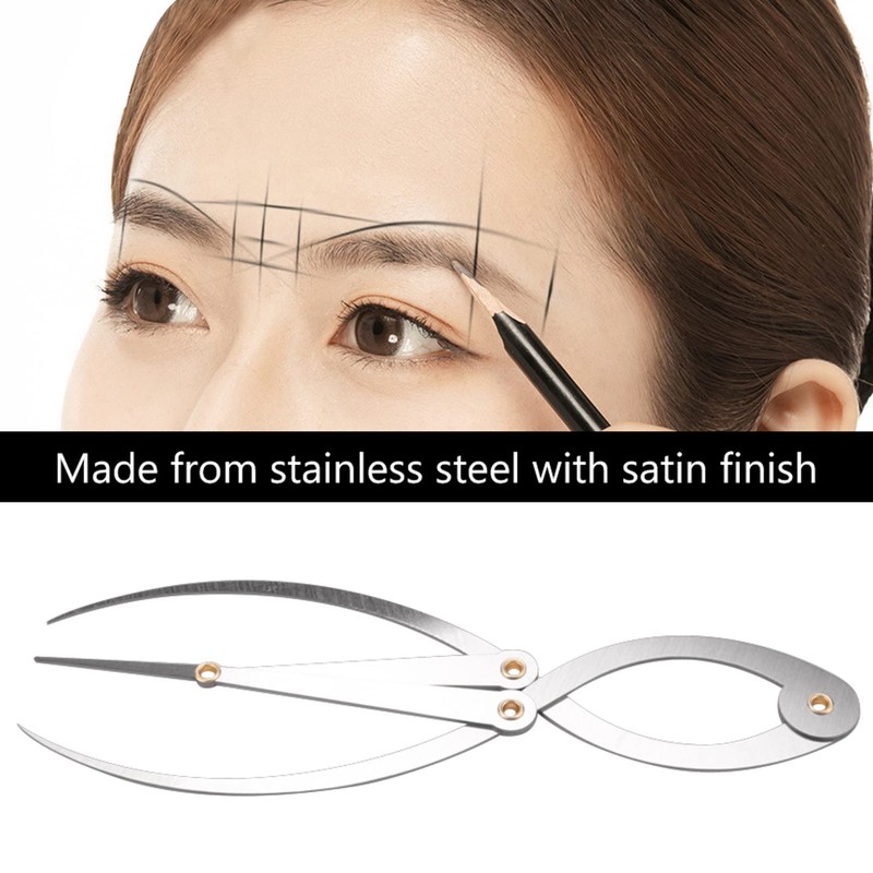 Tsudoku Mean Calipers Golden Ratio Calipers Stainless Steel Eyebrow Ruler